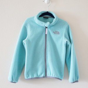 *SOLD* The North Face Toddlers Girls Fleece Jacket TEAL Size 3T / 3
